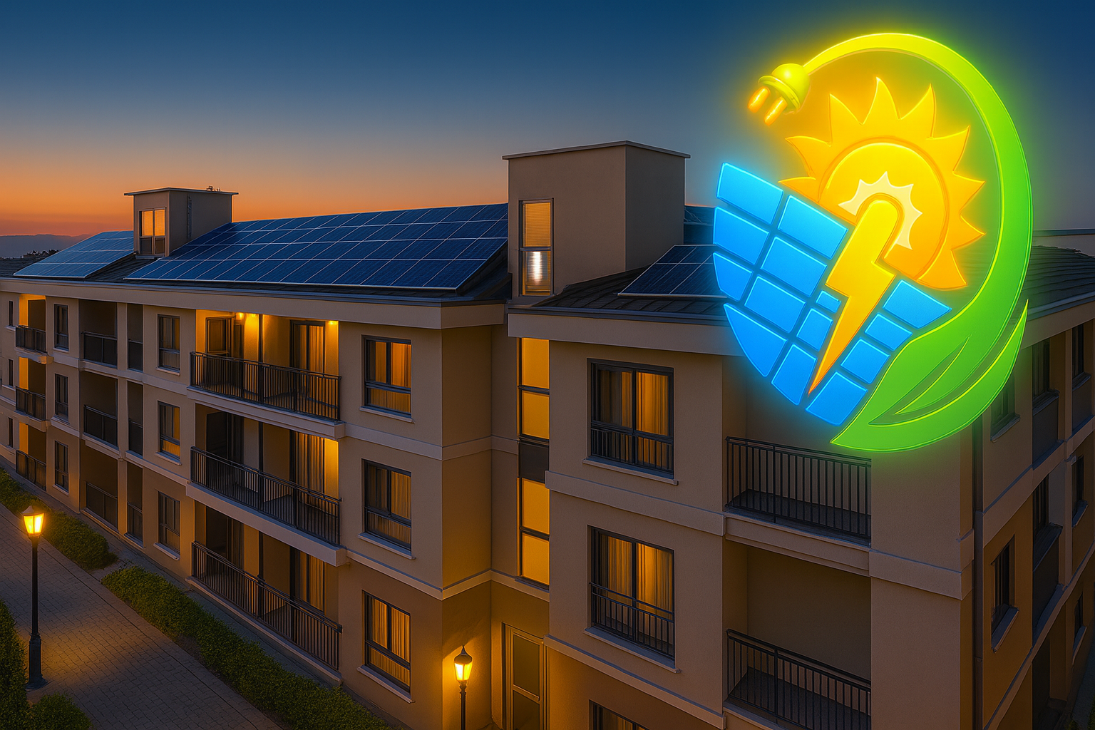 Site Ortak Alan Aydınlatma ve Asansör Enerjisi